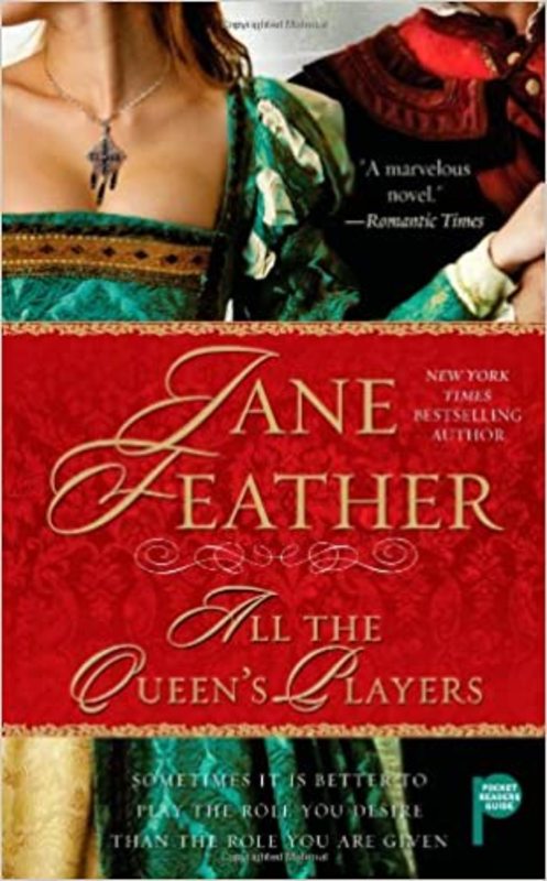 Book cover for "All the Queen's Players" by Jane Feather