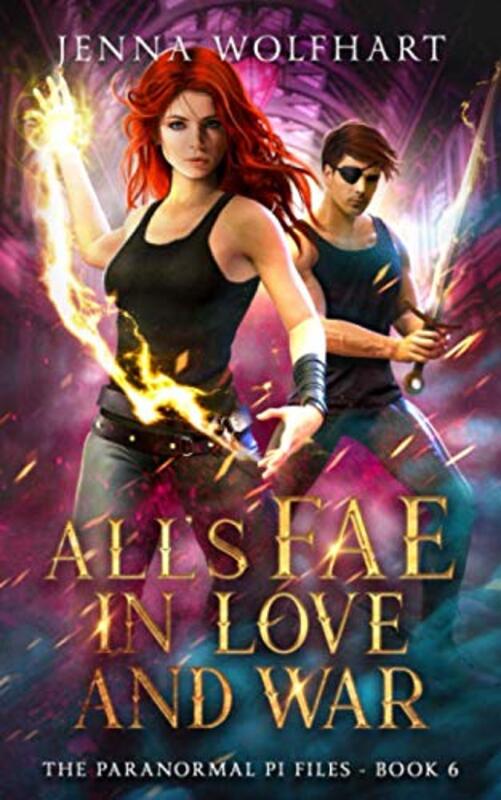 Book cover for "All's Fae in Love and War" by Jenna Wolfhart