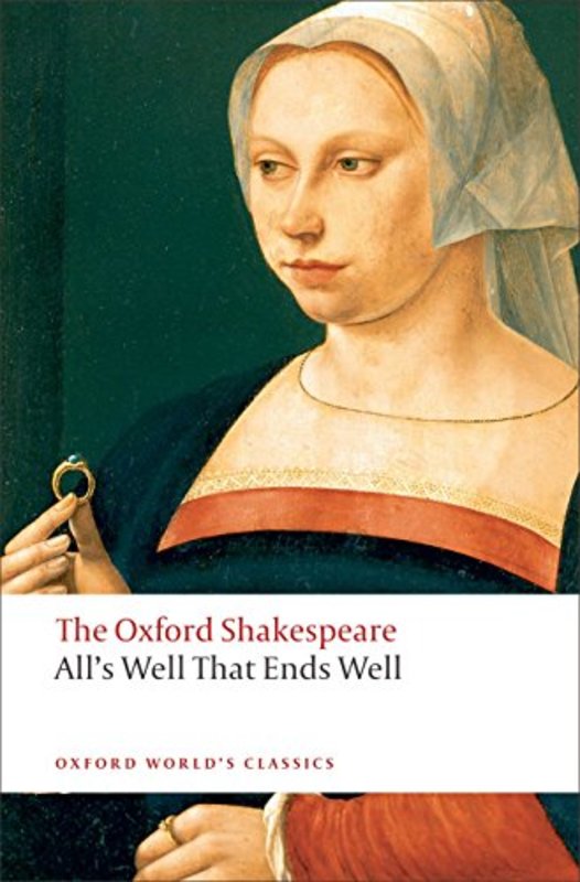 Book cover for "All's Well That Ends Well" by William Shakespeare