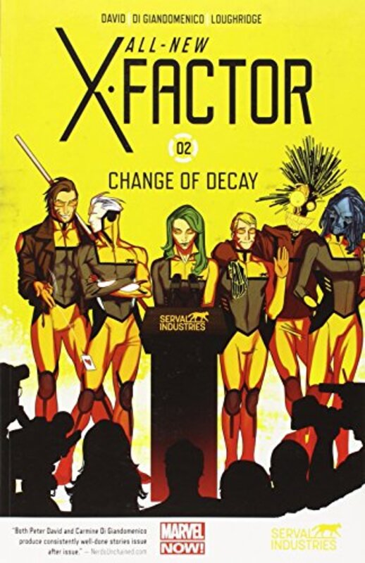 Book cover for "All-New X-Factor, Vol. 2" by Peter David
