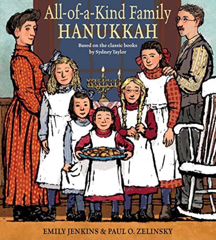 Book cover for "All-Of-A-Kind Family Hanukkah" by Emily Jenkins