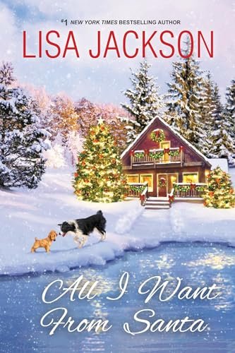 Book cover for "All I Want from Santa" by Lisa Jackson