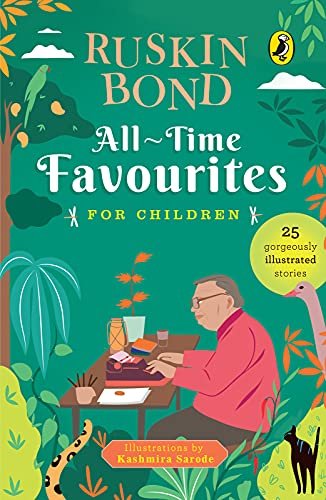 Book cover for "All-Time Favourites for Children" by Ruskin Bond