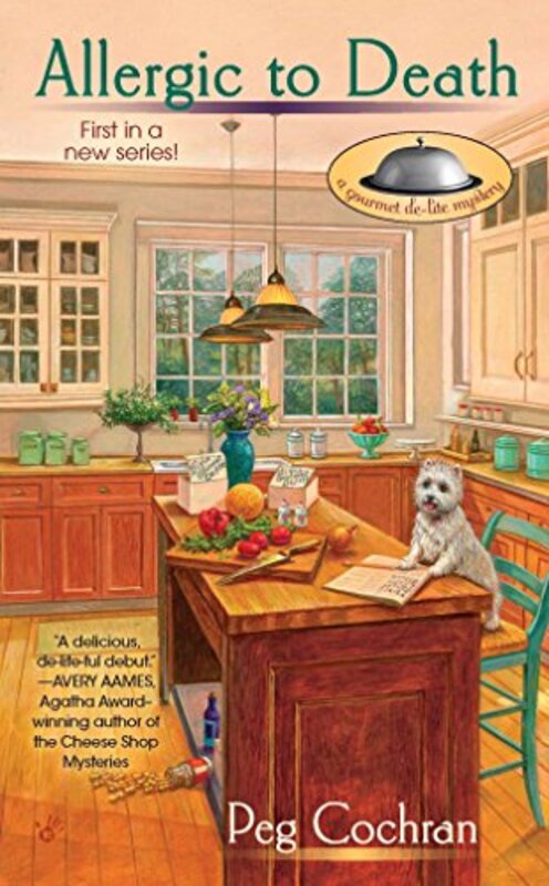 Book cover for "Allergic to Death" by Peg Cochran