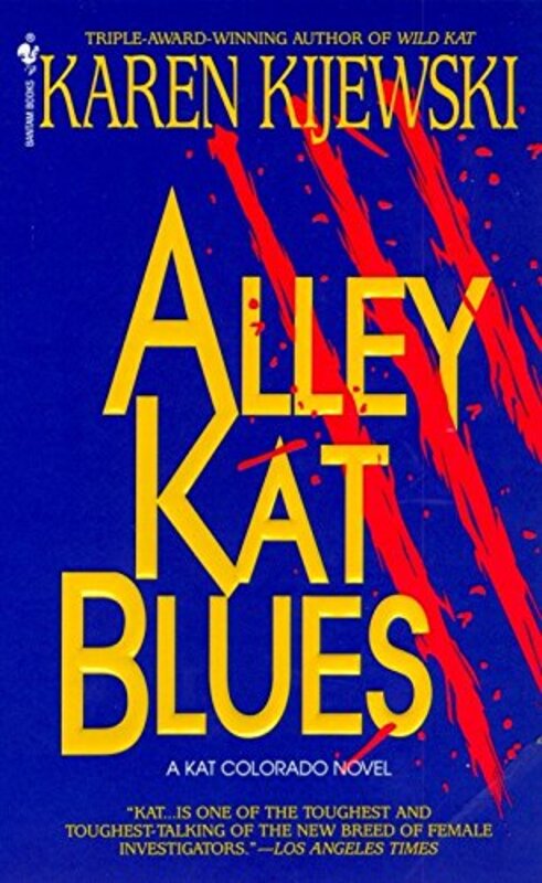 Book cover for "Alley Kat Blues" by Karen Kijewski