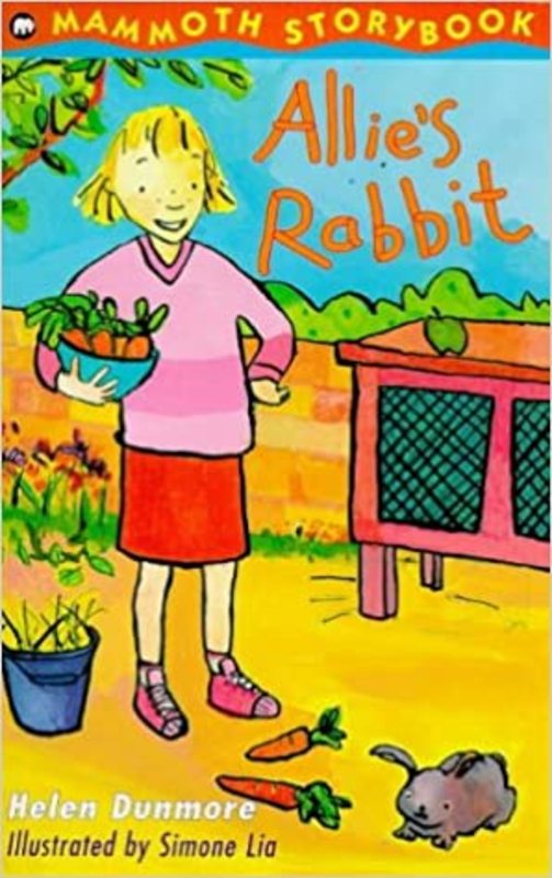 Book cover for "Allie's Rabbit" by Helen Dunmore