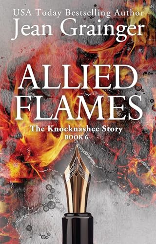 Book cover for "Allied Flames" by Jean Grainger