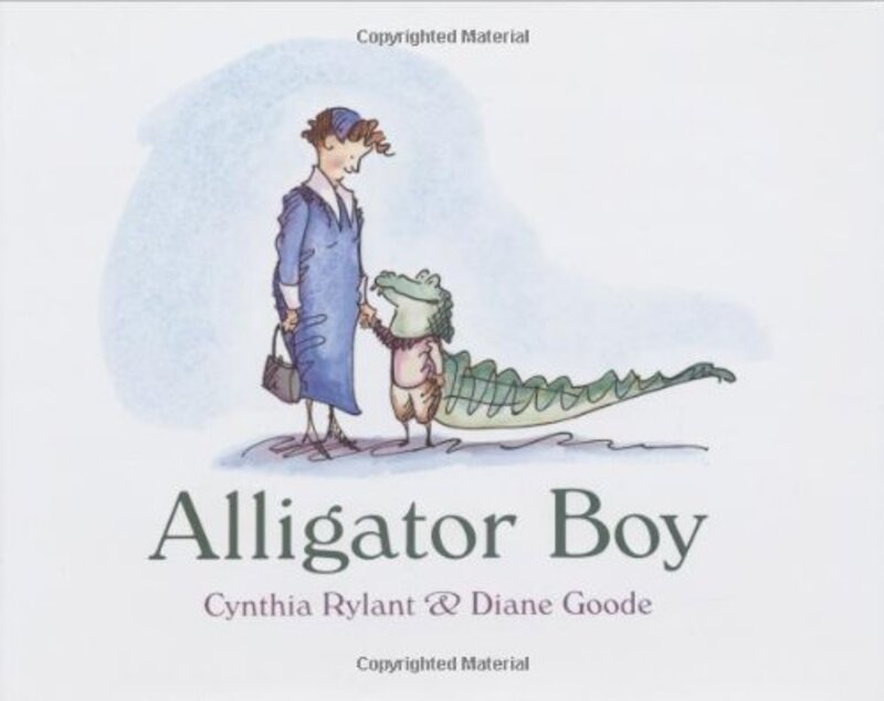 Book cover for "Alligator Boy" by Cynthia Rylant