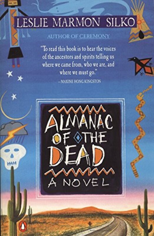 Book cover for "Almanac of the Dead" by Leslie Marmon Silko