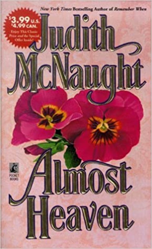 Book cover for "Almost Heaven" by Judith McNaught