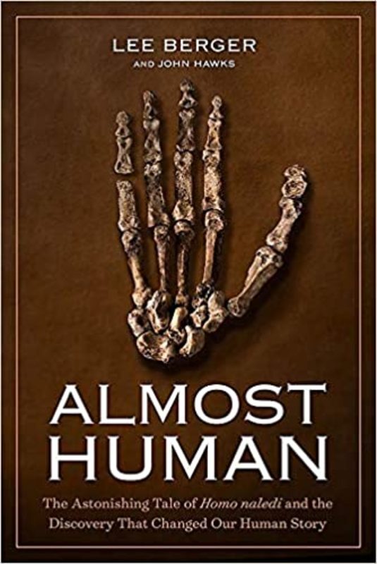 Book cover for "Almost Human" by Lee Berger