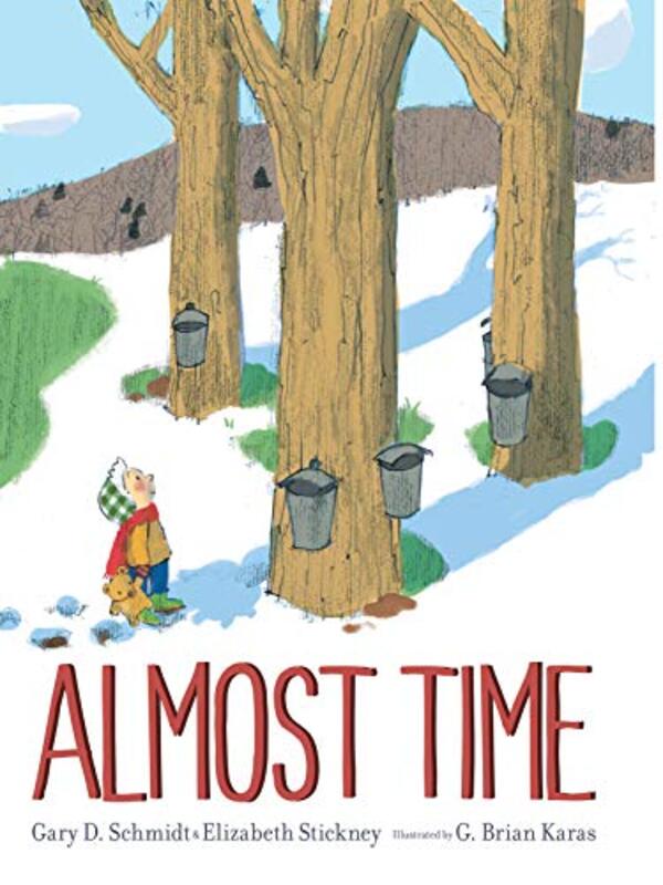 Book cover for "Almost Time" by Gary D Schmidt