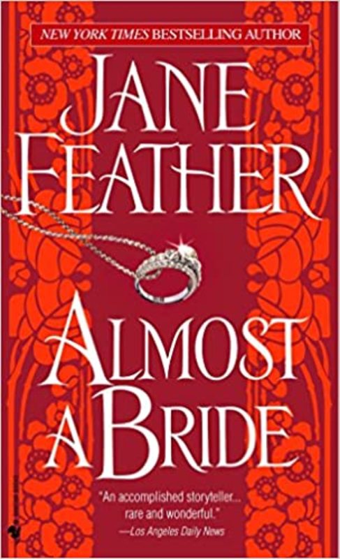 Book cover for "Almost a Bride" by Jane Feather