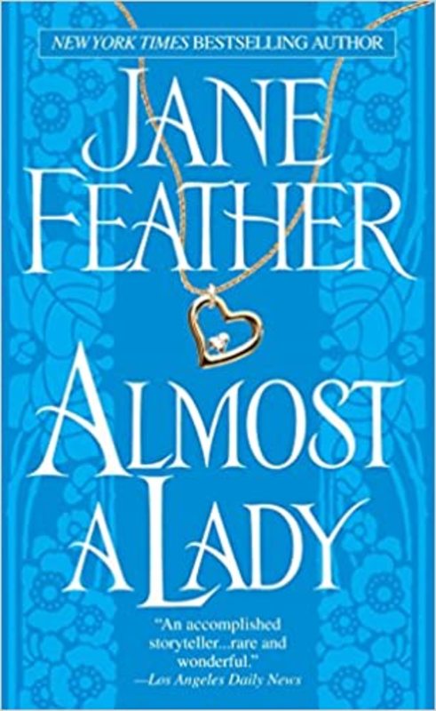Book cover for "Almost a Lady" by Jane Feather