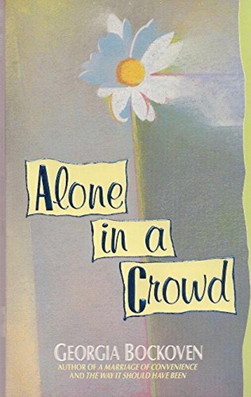 Book cover for "Alone in a Crowd" by Georgia Bockoven