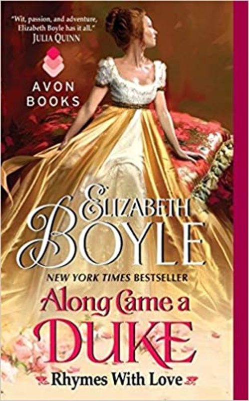 Book cover for "Along Came a Duke" by Elizabeth Boyle