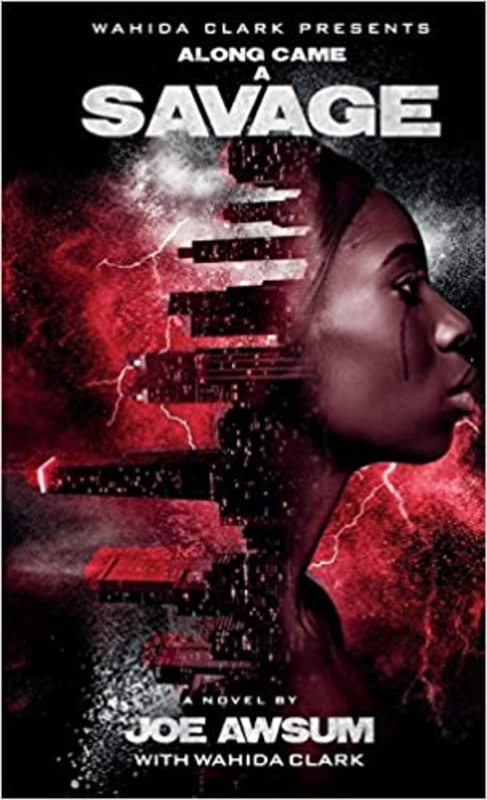 Book cover for "Along Came a Savage" by Wahida Clark