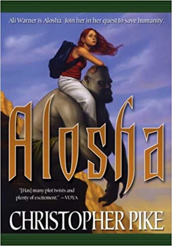 Book cover for "Alosha" by Christopher Pike