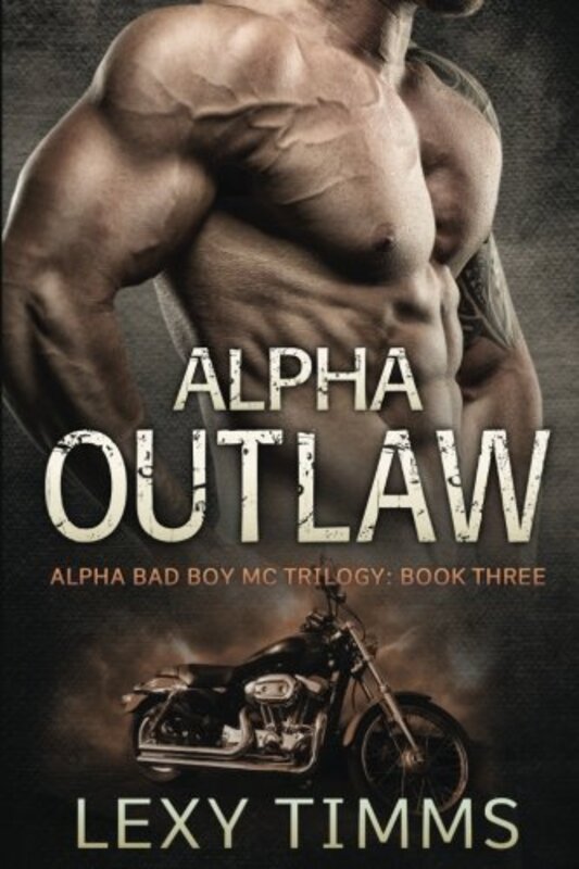 Book cover for "Alpha Outlaw" by Lexy Timms