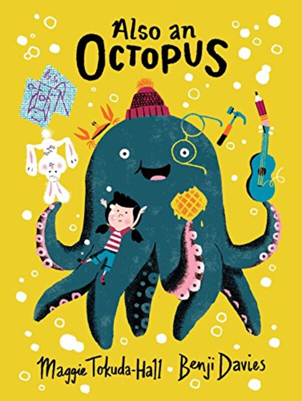 Book cover for "Also an Octopus" by Maggie Tokuda Hall