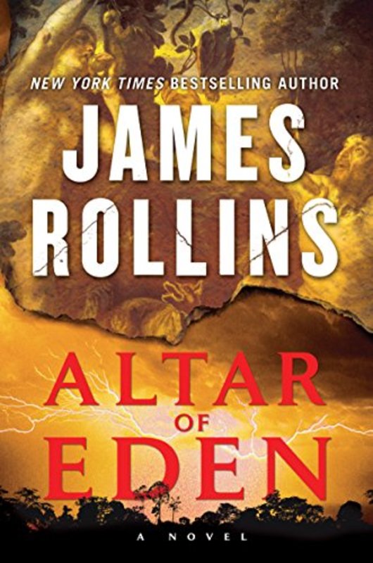 Book cover for "Altar of Eden" by James Rollins