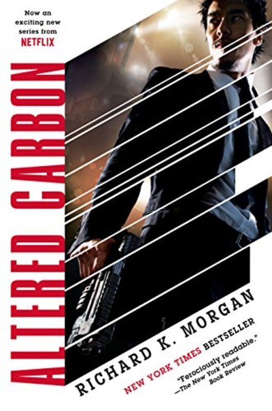 Book cover for "Altered Carbon" by Richard K. Morgan