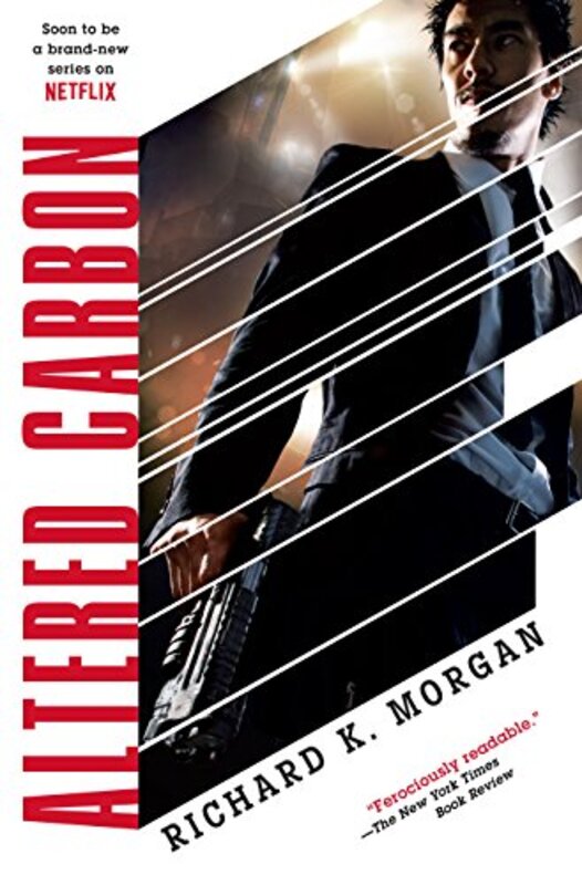 Book cover for "Altered Carbon" by Richard K Morgan