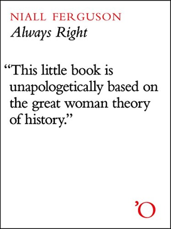 Book cover for "Always Right"