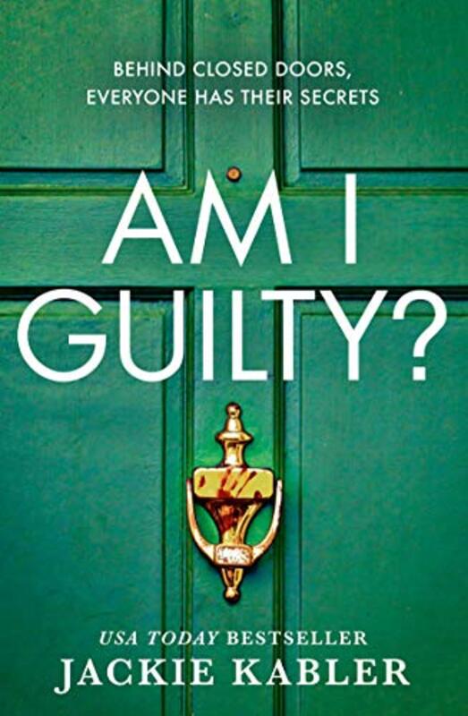 Book cover for "Am I Guilty?" by Jackie Kabler