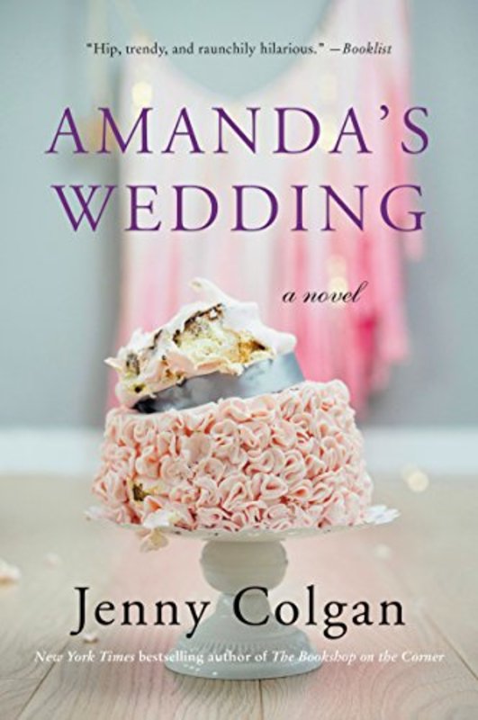 Book cover for "Amanda's Wedding" by Jenny Colgan