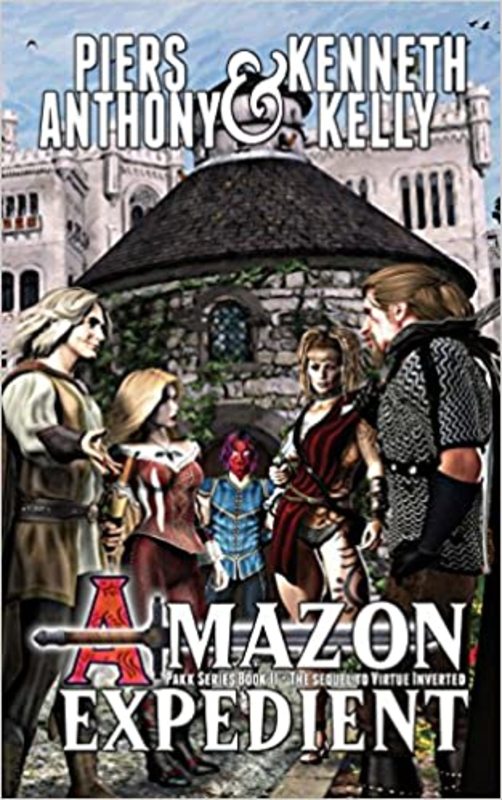 Book cover for "Amazon Expedient" by Piers Anthony