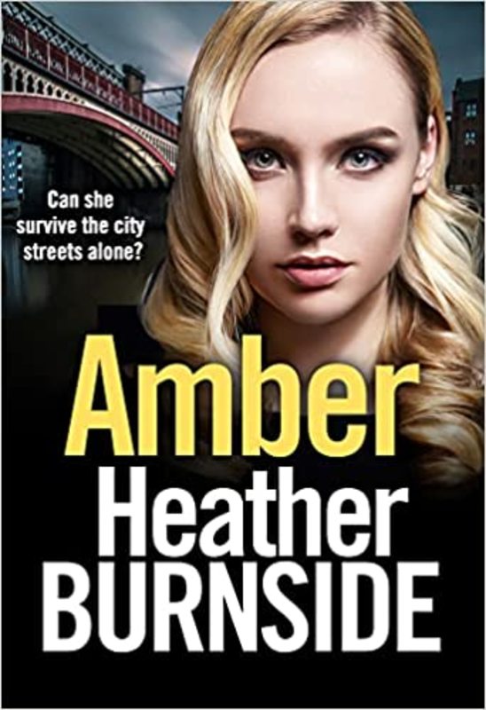 Book cover for "Amber" by Heather Burnside