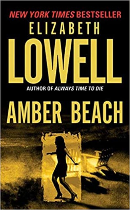 Book cover for "Amber Beach" by Elizabeth Lowell