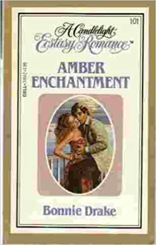 Book cover for "Amber Enchantment" by Barbara Delinsky