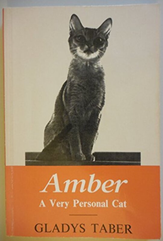 Book cover for "Amber, A Very Personal Cat" by Gladys Taber