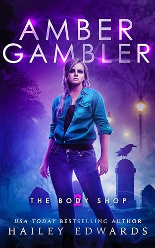 Book cover for "Amber Gambler" by Hailey Edwards