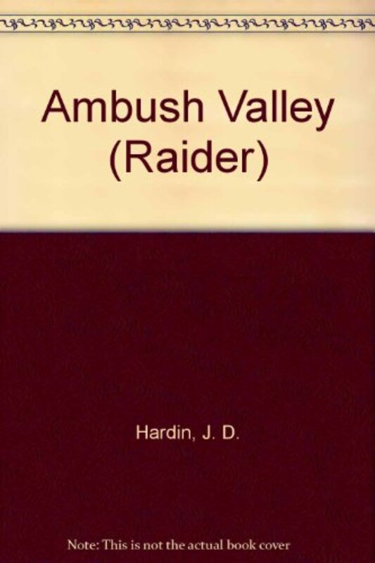 Book cover for "Ambush Valley" by JD Hardin