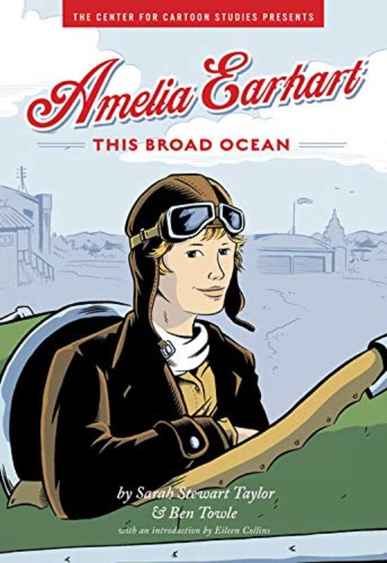 Book cover for "Amelia Earhart" by Sarah Stewart Taylor