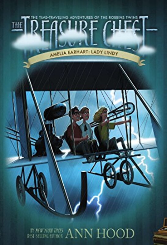 Book cover for "Amelia Earhart: Lady Lindy" by Ann Hood
