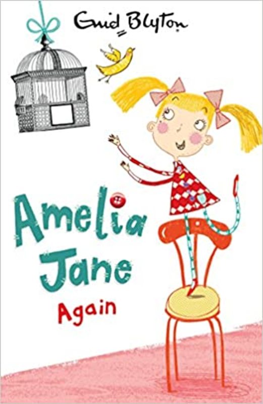 Book cover for "Amelia Jane Again!" by Enid Blyton
