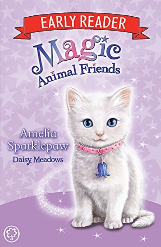 Book cover for "Amelia Sparklepaw" by Daisy Meadows