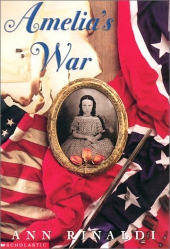 Book cover for "Amelia's War" by Ann Rinaldi