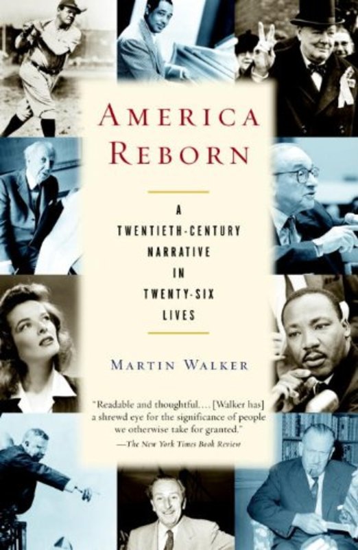 Book cover for "America Reborn" by Martin Walker