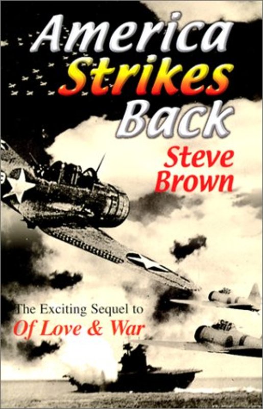 Book cover for "America Strikes Back" by Steve Brown