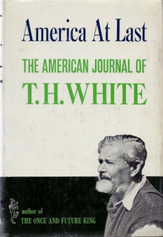 Book cover for "America at Last" by TH White