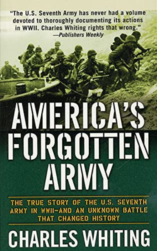 Book cover for "America's Forgotten Army" by Charles Whiting