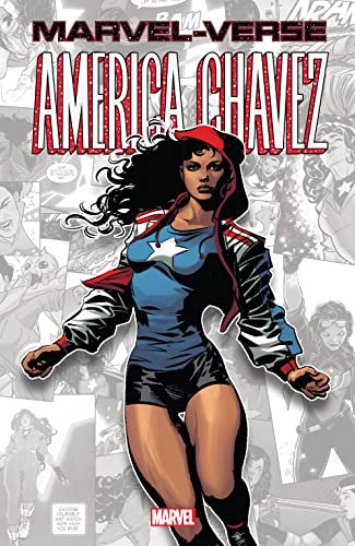 Book cover for "America Chavez" by Noelle Stevenson
