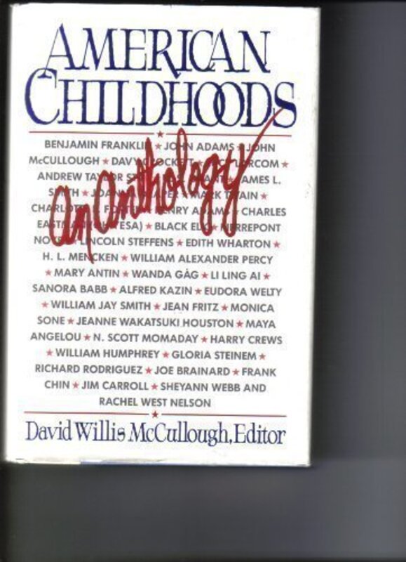 Book cover for "American Childhoods" by David Willis McCullough