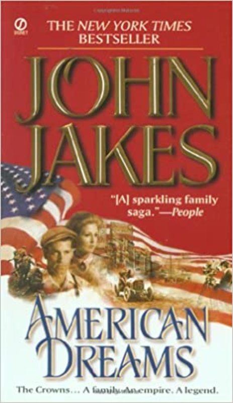 Book cover for "American Dreams" by John Jakes