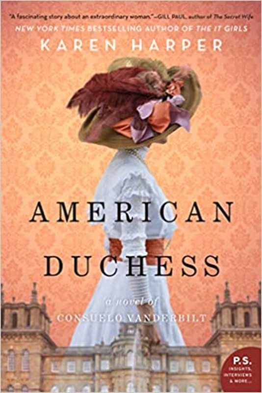 Book cover for "American Duchess" by Karen Harper